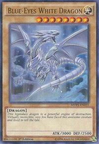 Blue-Eyes White Dragon - The Dark Side of Dimensions Movie Pack (MVP1) #MVP1-EN055 - Ultra Rare YuGiOh Trading Card