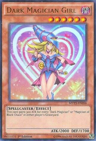 Dark Magician Girl - The Dark Side of Dimensions Movie Pack YuGiOh trading card