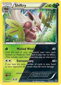 Shiftry - XY - Steam Siege (STS) #11/114 - Holo Rare Pokémon Trading Card