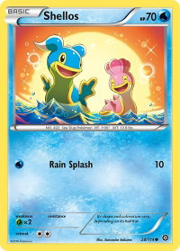 Shellos - XY - Steam Siege (STS) #28/114 - Common Pokémon Trading Card
