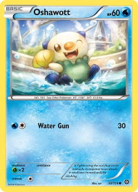 Oshawott - XY - Steam Siege (STS) #30/114 - Common Pokémon Trading Card
