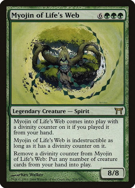 Myojin of Life's Web - Champions of Kamigawa Magic: The Gathering trading card
