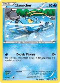 Clauncher - XY - Steam Siege (STS) #33/114 - Common Pokémon Trading Card