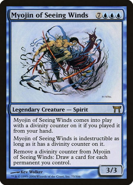 Myojin of Seeing Winds - Champions of Kamigawa Magic: The Gathering trading card