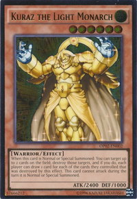 Kuraz the Light Monarch (UTR) - OTS Tournament Pack 2 (OP02) #OP02-EN002 - Ultimate Rare YuGiOh Trading Card