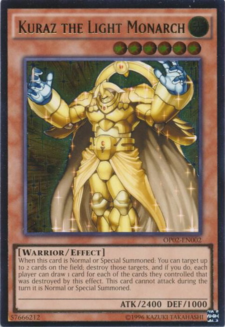 Kuraz the Light Monarch (UTR) - OTS Tournament Pack 2 YuGiOh trading card