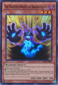 The Phantom Knights of Ragged Gloves - OTS Tournament Pack 2 (OP02) #OP02-EN007 - Super Rare YuGiOh Trading Card