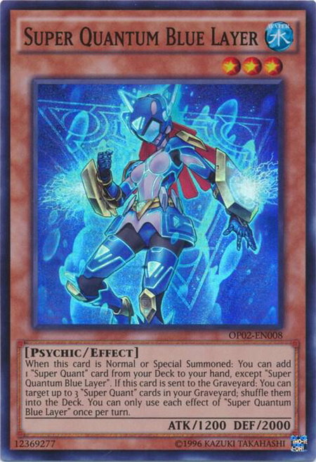 Super Quantum Blue Layer - OTS Tournament Pack 2 YuGiOh trading card