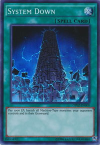 System Down - OTS Tournament Pack 2 (OP02) #OP02-EN009 - Super Rare YuGiOh Trading Card