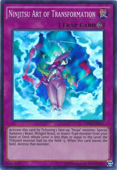 Ninjitsu Art of Transformation - OTS Tournament Pack 2 YuGiOh trading card