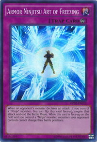 Armor Ninjitsu Art of Freezing - OTS Tournament Pack 2 (OP02) #OP02-EN012 - Super Rare YuGiOh Trading Card
