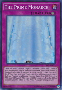 The Prime Monarch - OTS Tournament Pack 2 (OP02) #OP02-EN013 - Super Rare YuGiOh Trading Card