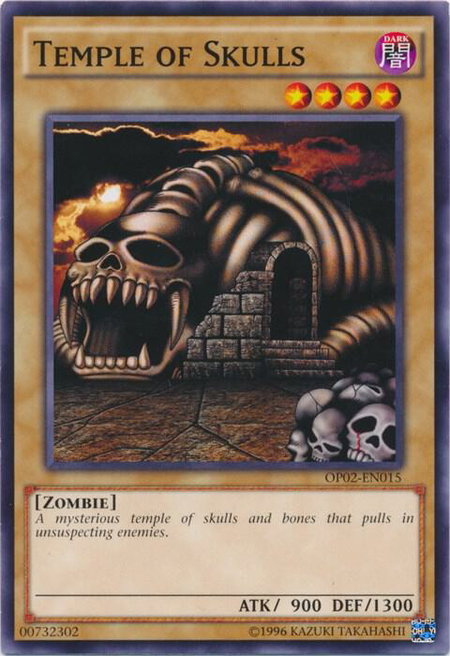 Temple of Skulls - OTS Tournament Pack 2 YuGiOh trading card