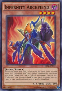 Infernity Archfiend - OTS Tournament Pack 2 (OP02) #OP02-EN017 - Common / Short Print YuGiOh Trading Card