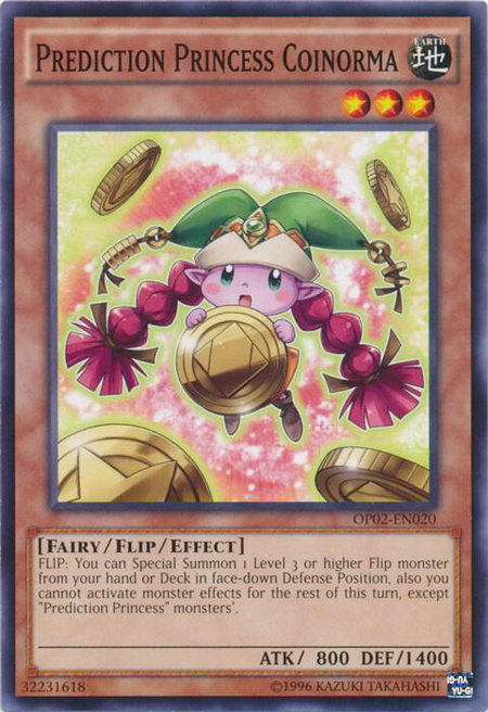Prediction Princess Coinorma - OTS Tournament Pack 2 YuGiOh trading card