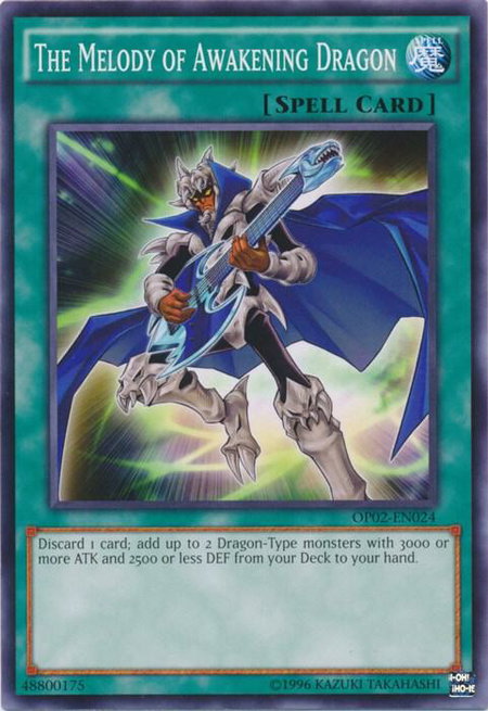 The Melody of Awakening Dragon - OTS Tournament Pack 2 YuGiOh trading card