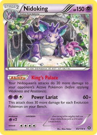 Nidoking - XY - Steam Siege (STS) #45/114 - Rare Pokémon Trading Card