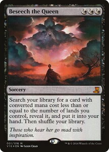 Beseech the Queen - From the Vault: Lore (V16) #1 - Mythic Rare Magic: The Gathering Trading Card