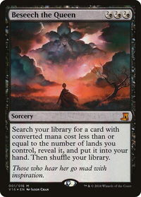 Beseech the Queen - From the Vault: Lore (V16) #1 - Mythic Magic: The Gathering Trading Card