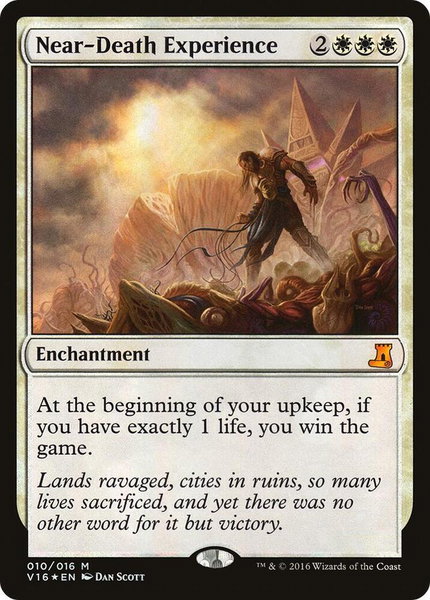 Near-Death Experience trading card from From the Vault: Lore Near-Death Experience - From the Vault: Lore Magic: The Gathering trading card
