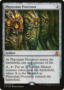 Phyrexian Processor - From the Vault: Lore (V16) #12 - Mythic Rare Magic: The Gathering Trading Card