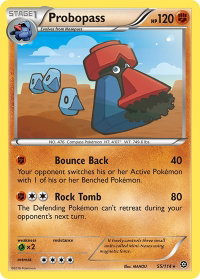 Probopass - XY - Steam Siege (STS) #55/114 - Rare Pokémon Trading Card