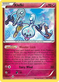 Klefki - XY - Steam Siege (STS) #80/114 - Uncommon Pokémon Trading Card