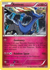 Xerneas - XY - Steam Siege (STS) #81/114 - Holo Rare Pokémon Trading Card
