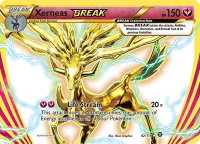 Xerneas BREAK - XY - Steam Siege (STS) #82/114 - Rare BREAK Pokémon Trading Card