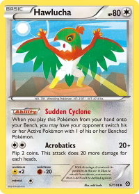 Hawlucha - XY - Steam Siege (STS) #97/114 - Uncommon Pokémon Trading Card