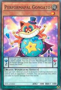 Performapal Gongato - The Dark Illusion (TDIL) #TDIL-EN002 - Common / Short Print YuGiOh Trading Card