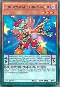 Performapal Extra Slinger - The Dark Illusion (TDIL) #TDIL-EN003 - Common / Short Print YuGiOh Trading Card