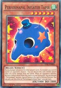 Performapal Inflater Tapir - The Dark Illusion YuGiOh trading card