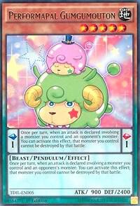 Performapal Gumgumouton - The Dark Illusion YuGiOh trading card