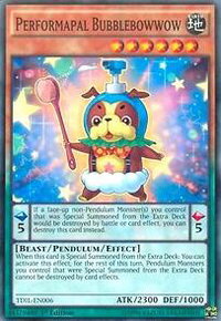 Performapal Bubblebowwow - The Dark Illusion (TDIL) #TDIL-EN006 - Common / Short Print YuGiOh Trading Card