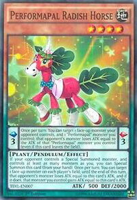 Performapal Radish Horse - The Dark Illusion (TDIL) #TDIL-EN007 - Common / Short Print YuGiOh Trading Card