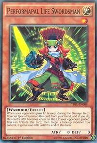 Performapal Life Swordsman - The Dark Illusion (TDIL) #TDIL-EN008 - Common / Short Print YuGiOh Trading Card
