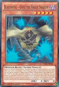 Blackwing - Gofu the Vague Shadow - The Dark Illusion (TDIL) #TDIL-EN013 - Common / Short Print YuGiOh Trading Card