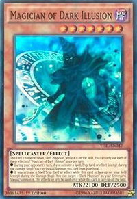 Magician of Dark Illusion - The Dark Illusion (TDIL) #TDIL-EN017 - Super Rare YuGiOh Trading Card