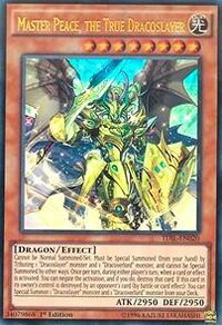 Master Peace, the True Dracoslayer - The Dark Illusion (TDIL) #TDIL-EN020 - Ultra Rare YuGiOh Trading Card