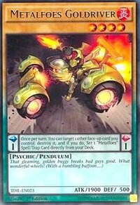 Metalfoes Goldriver - The Dark Illusion (TDIL) #TDIL-EN023 - Rare YuGiOh Trading Card