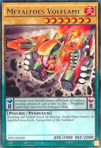 Metalfoes Volflame - The Dark Illusion (TDIL) #TDIL-EN024 - Rare YuGiOh Trading Card