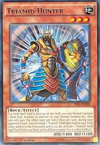 Triamid Hunter - The Dark Illusion (TDIL) #TDIL-EN028 - Rare YuGiOh Trading Card