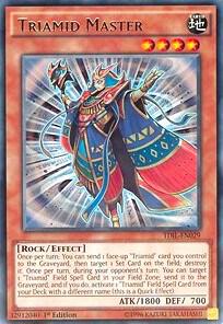 Triamid Master - The Dark Illusion YuGiOh trading card