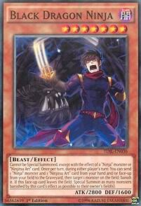 Black Dragon Ninja - The Dark Illusion YuGiOh trading card