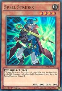 Spell Strider - The Dark Illusion YuGiOh trading card