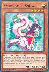 Fairy Tail - Snow - The Dark Illusion (TDIL) #TDIL-EN042 - Common / Short Print YuGiOh Trading Card