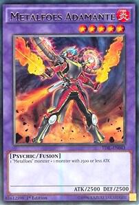 Metalfoes Adamante - The Dark Illusion YuGiOh trading card