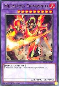 Metalfoes Crimsonite - The Dark Illusion YuGiOh trading card