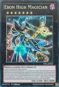 Ebon High Magician - The Dark Illusion (TDIL) #TDIL-EN052 - Super Rare YuGiOh Trading Card